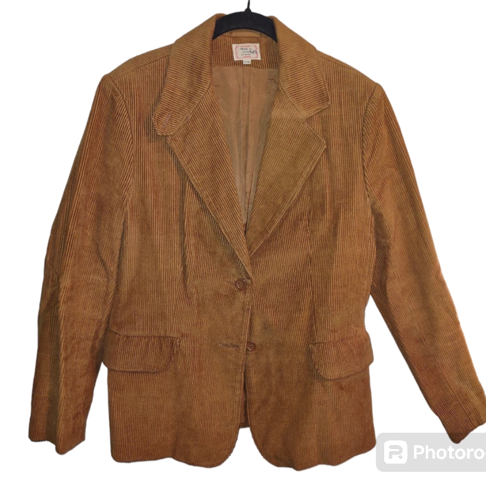 Vintage Corduroy Blazer